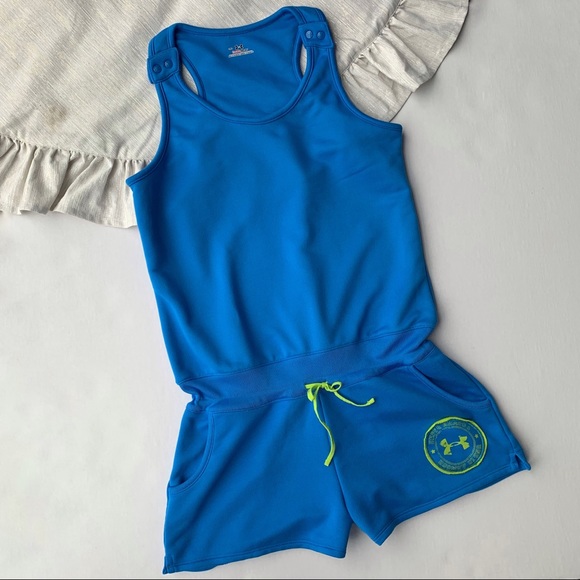 Under Armour Heat Gear Blue Romper - Picture 2 of 9